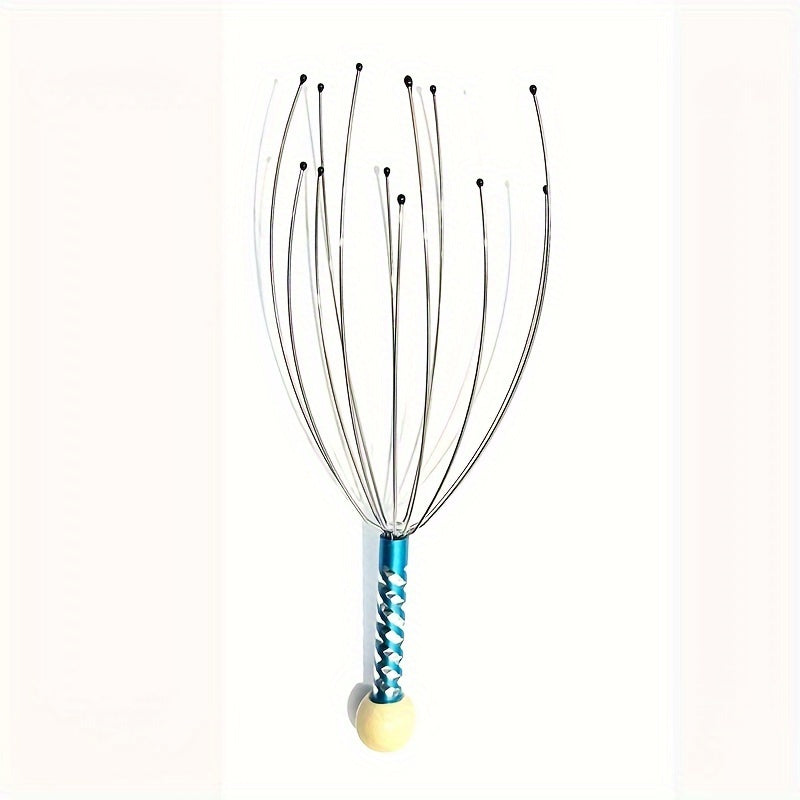 Head massager Head scratching claw octopus head massager scalp grabber massage claw small soul extraction extractor