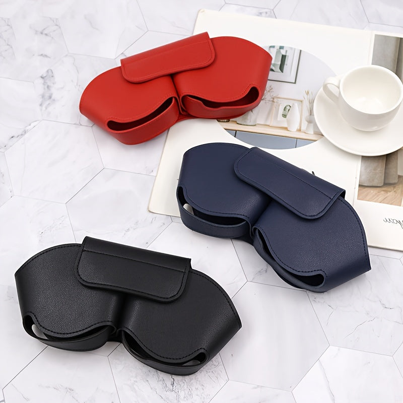 Faux Leather Storage Bag for Headphones, Suitable for Airpods Max Headphones, Faux Leather Headphone Storage Bag, Scratch and Drop Protection Headphone Storage Bag