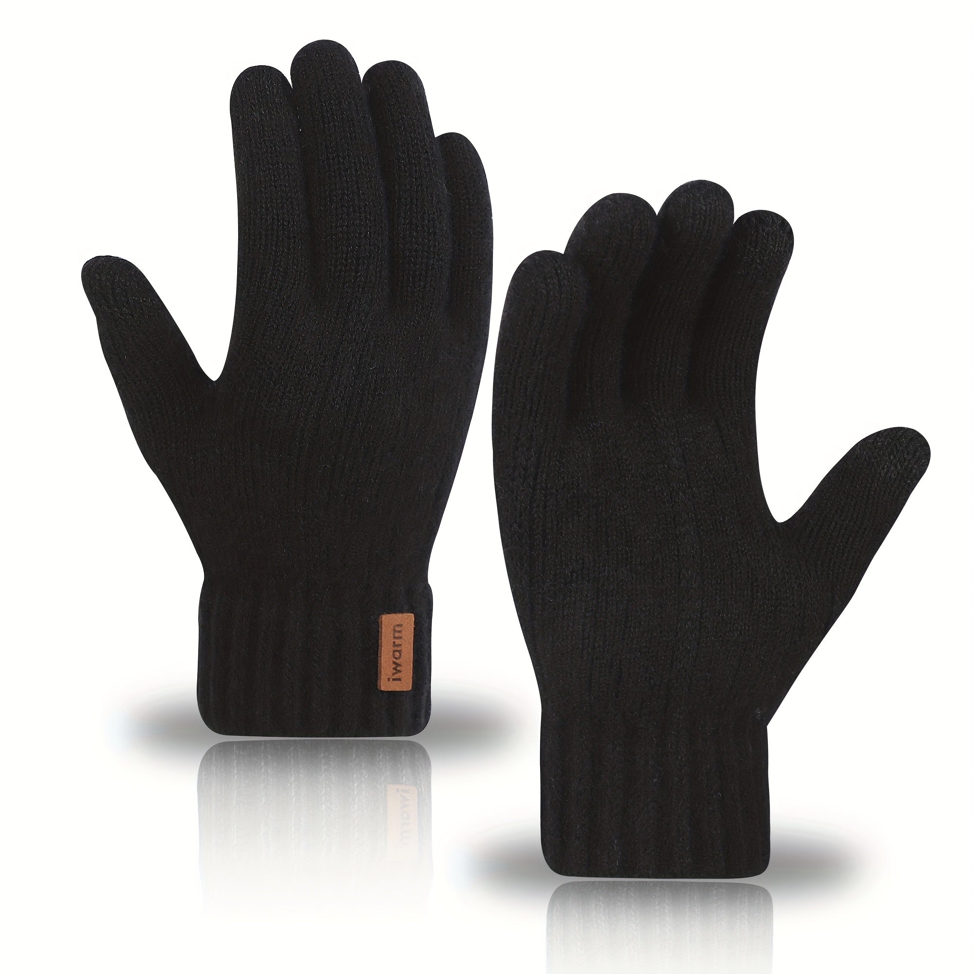 Unisex Alpaca Gloves - Warm, Touchscreen Compatible, Ideal for Winter, Office, Travel, Cycling - Machine Washable, Professional Dry Clean, Office Gloves | Stylish Gloves | Soft Gloves