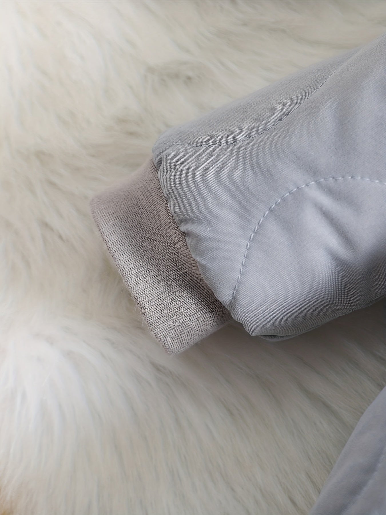 Baby Thickened Romper Autumn and Winter Outdoor Suit Newborn Set with Fleece Lining Zipper for 0-1 Year Old Youngsters' Clothes Christmas/Halloween/Thanksgiving Day, for Outdoor