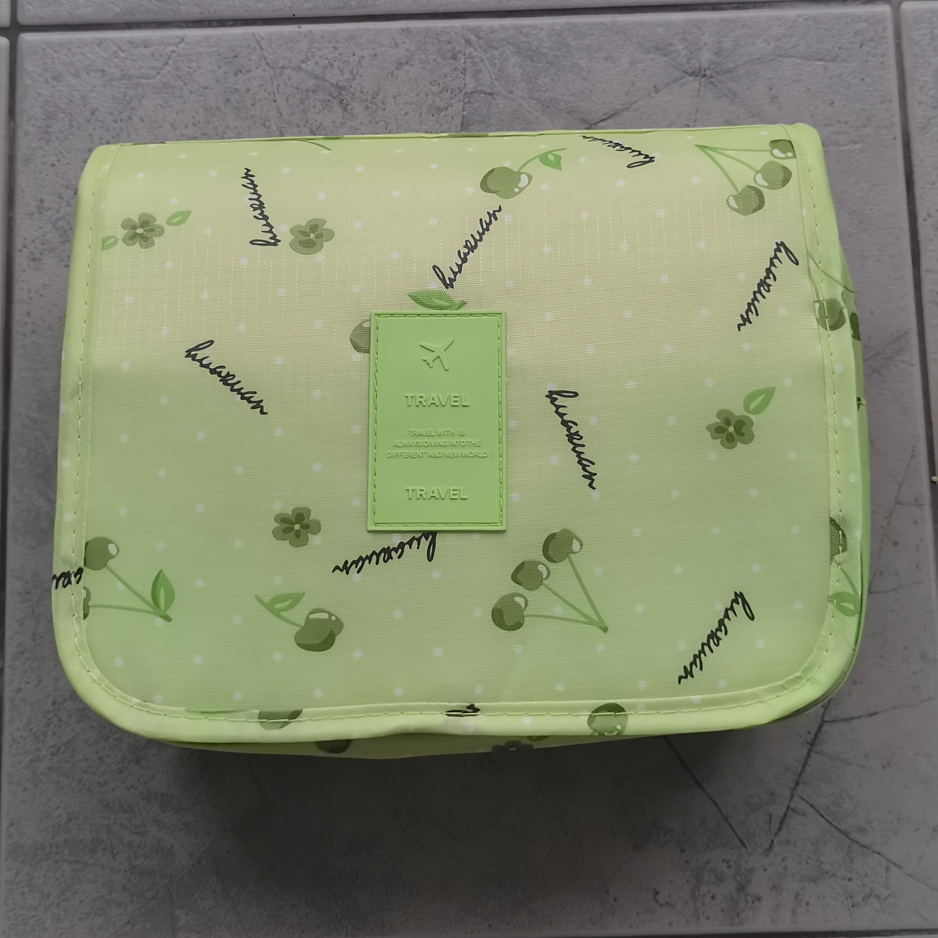 Large Capacity Travel Toiletry Bag with Hanging Hook - Durable Oxford Fabric, Multi-Compartment Organizer for Cosmetics, Makeup, and Toiletries - Ideal for Vacation and Daily Use, Makeup Travel Bag