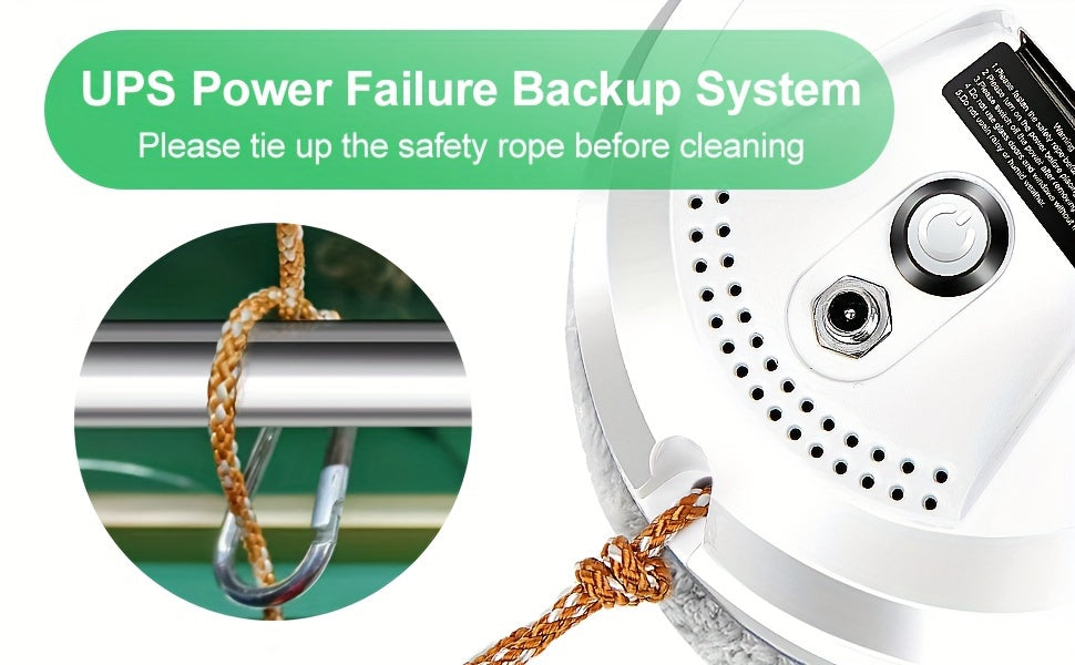 Fully Automatic Window Cleaning Machine, Glass Cleaning Robot, Remote-Controlled Electric Planning Intelligent Window Cleaning Tool