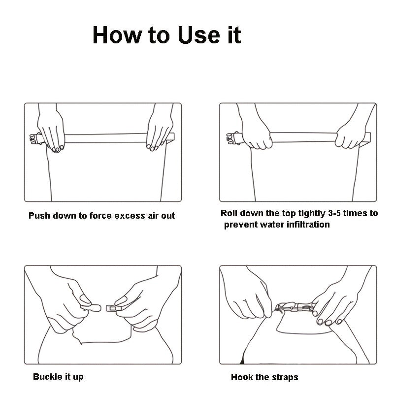 Stay Dry and Protected: High Quality Dry Bags with Assorted Colors for Kayaking, Boating, Camping, and Fishing