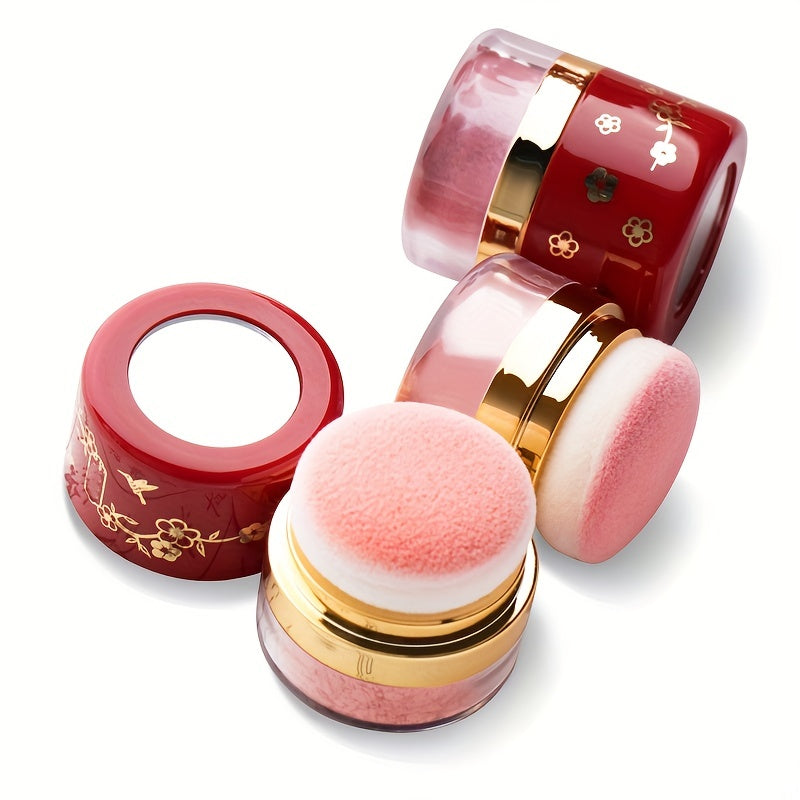 ROUSE Blusher Powder Natural Cheek Rouge Face Powder Nude Makeup Brightening Complexion Repair Moisturizing Nourishing