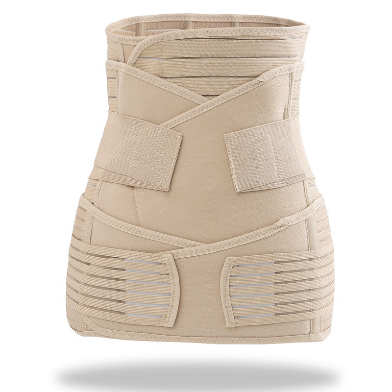 Women's 3 In 1 Postpartum Support Bands, Pregnancy Recovery Belly Waist Pelvis Belt Shapewear Slimming Girdle