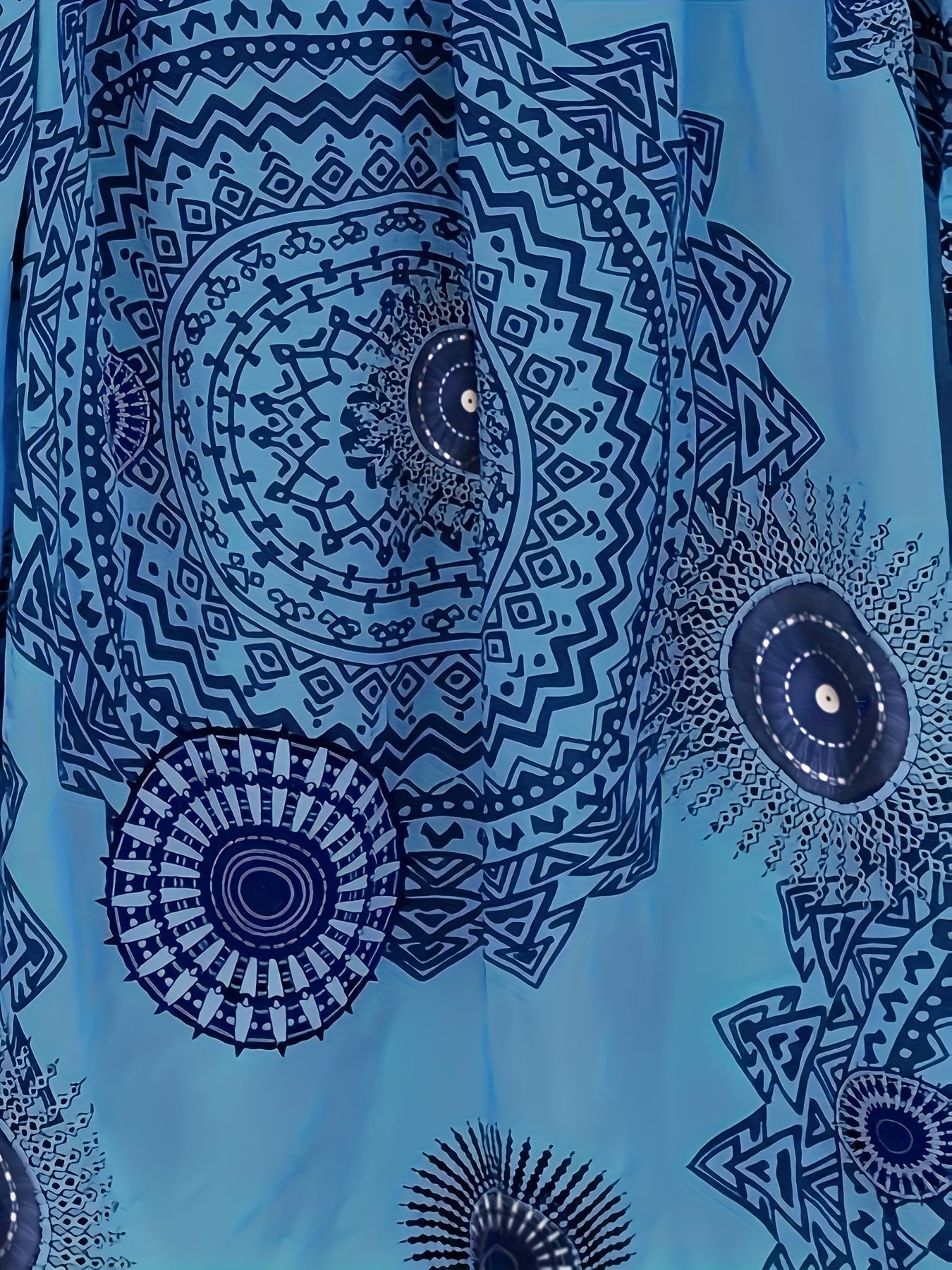 Women's Elegant Sleeveless A-Line Dress with Contrast Lace Hem & Geometric Print - Knee-Length Flared Skirt, Round Neck, Machine Washable, Plus Size Friendly for Casual & Semi-Formal Occasions, Lace Detailing, Comfortable Fit