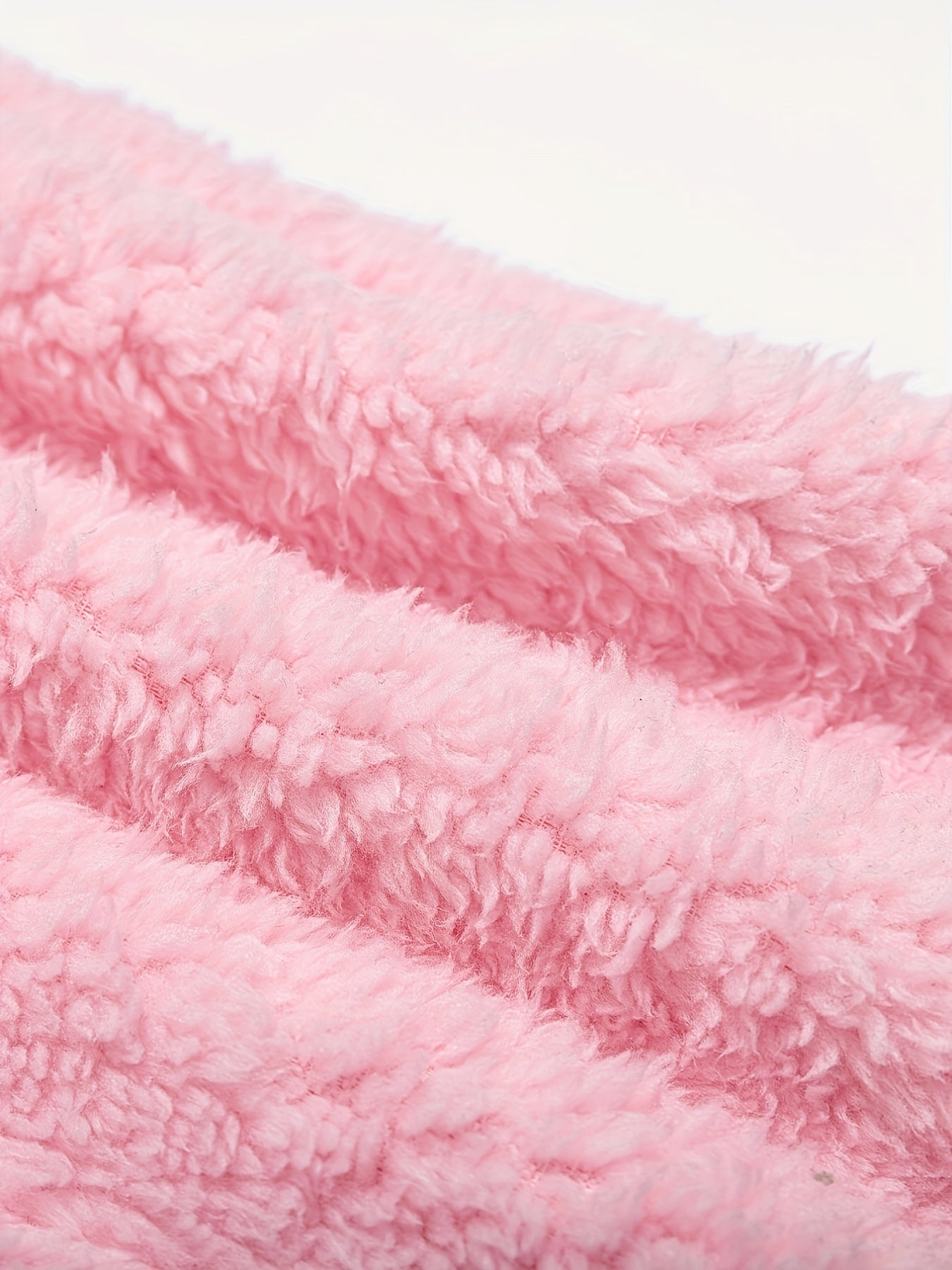 Warm Fuzzy Pajama Set, Long Sleeve Hooded Robe & Tank Top & Drawstring Shorts, Women's Sleepwear & Loungewear