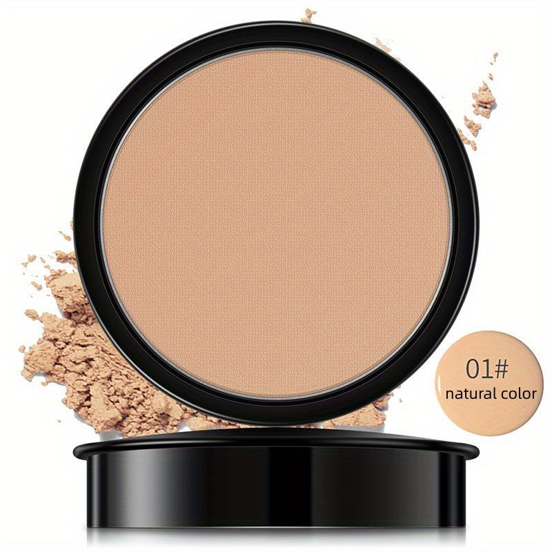 Breathable And Flawless Powder Foundation - Makeup-Fixing, Oil-Controlling, Moisturizing And Lightweight - Perfect For All Skin Types