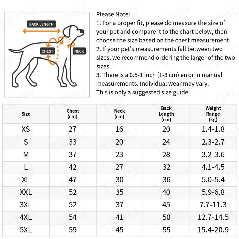 Warm Winter Dog Vest with Leash Ring - Perfect for Small, Medium, and Large Dogs - Pet Apparel that Keeps Your Furry Friend Cozy and Stylish