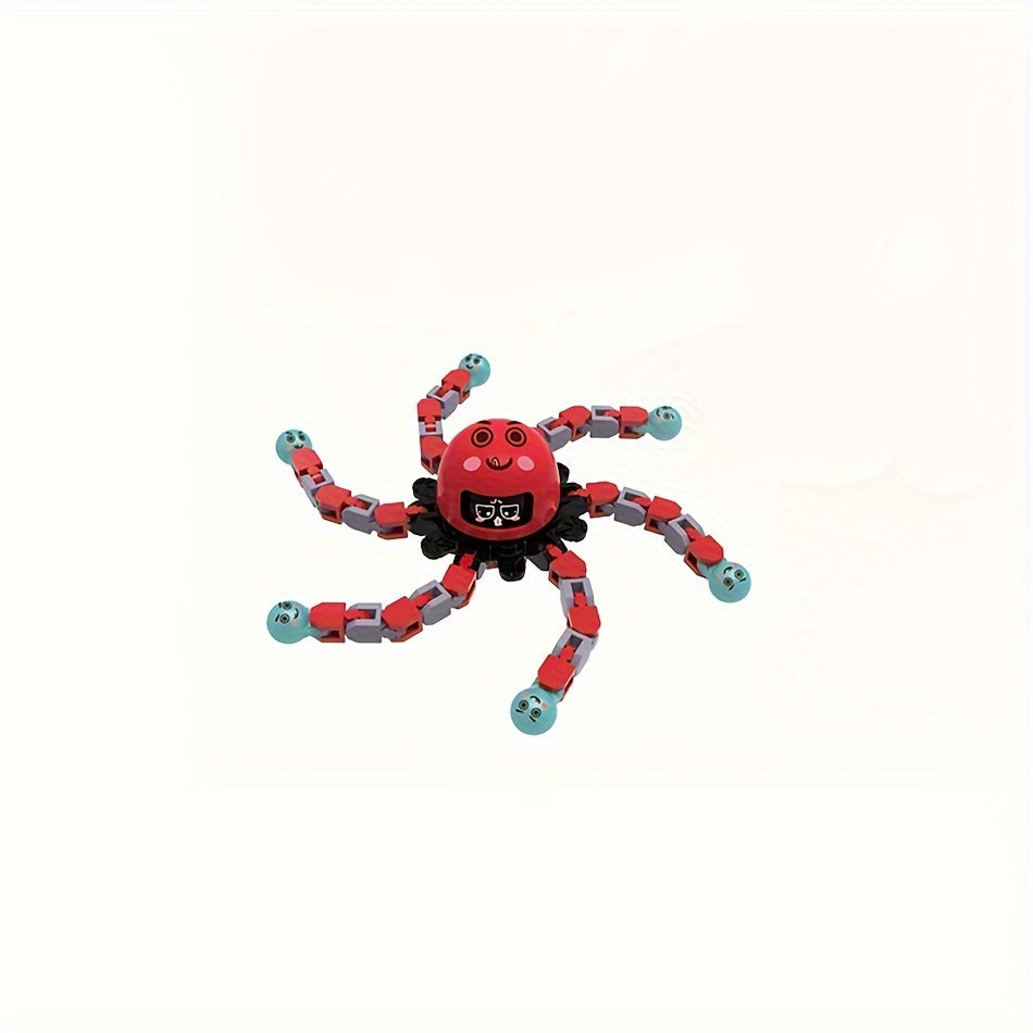 Mechanical Fidget Spinners with Strange Face Robot Gyro Toys Christmas Stocking Stuffers Gifts