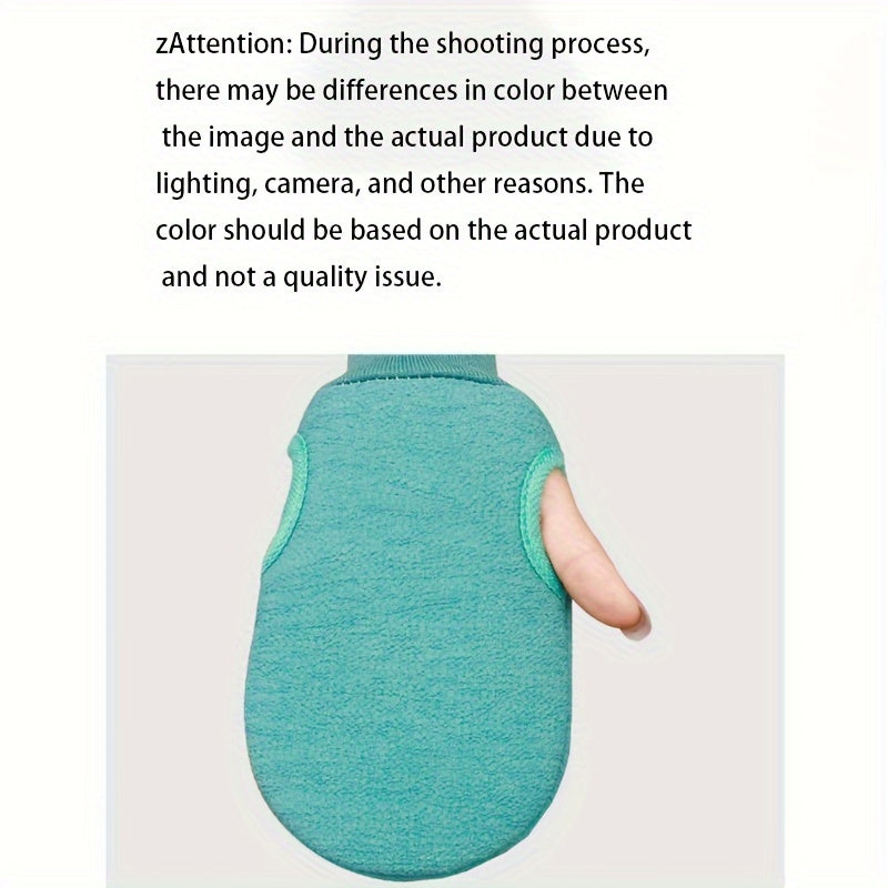 Exfoliating Shower Gloves, Mitt Washcloth Bath Gloves For Shower, Double Sided Exfoliating Gloves, For Massage And Body Scrubs, Body Scrubber Bathing Accessories