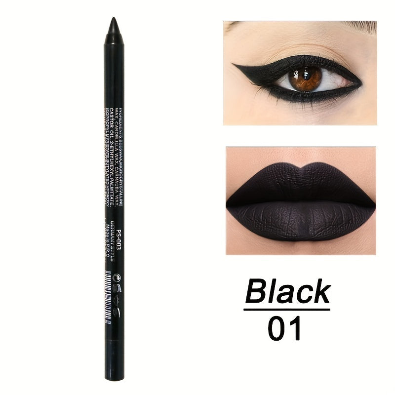 Eyeliner Lip Liner Two In One Long Lasting Profesional Makeup Halloween Stage Club Makeup Cosmetic Tool Valentine's Day Gifts