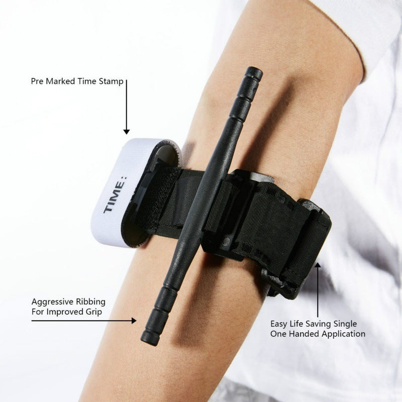 Military Tourniquet - Rotating Emergency Belt for Survival and Outdoor Adventures - 95cm/37.4in Length