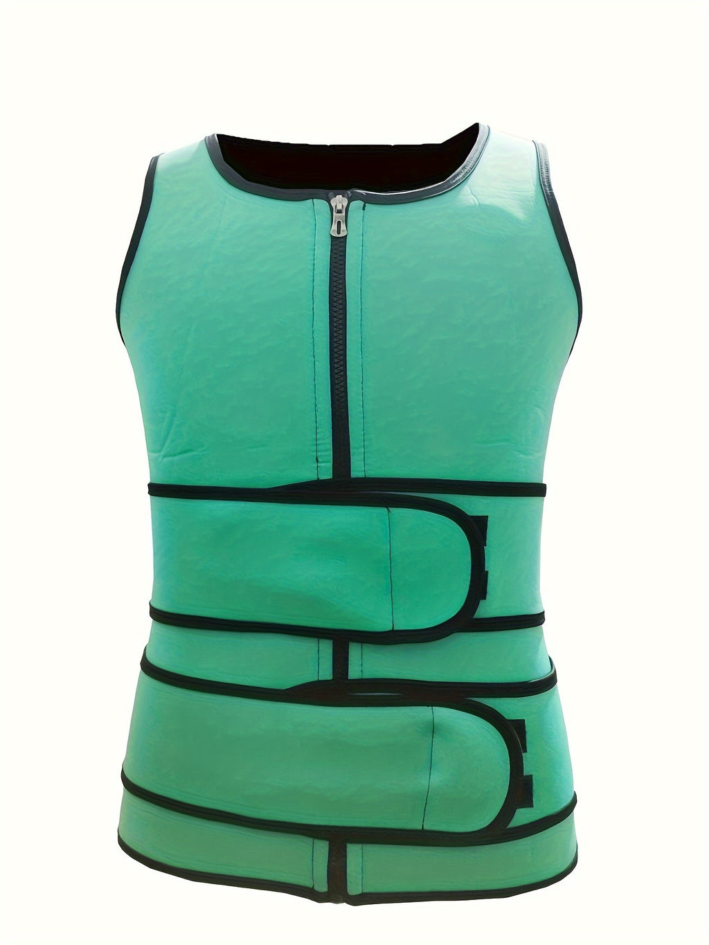 Men's Compression Sweat Sauna Vest, New Slimming Suit For Students, Waist Belts Body Shaper Back Support Tank Top For Workout Fitness Gym