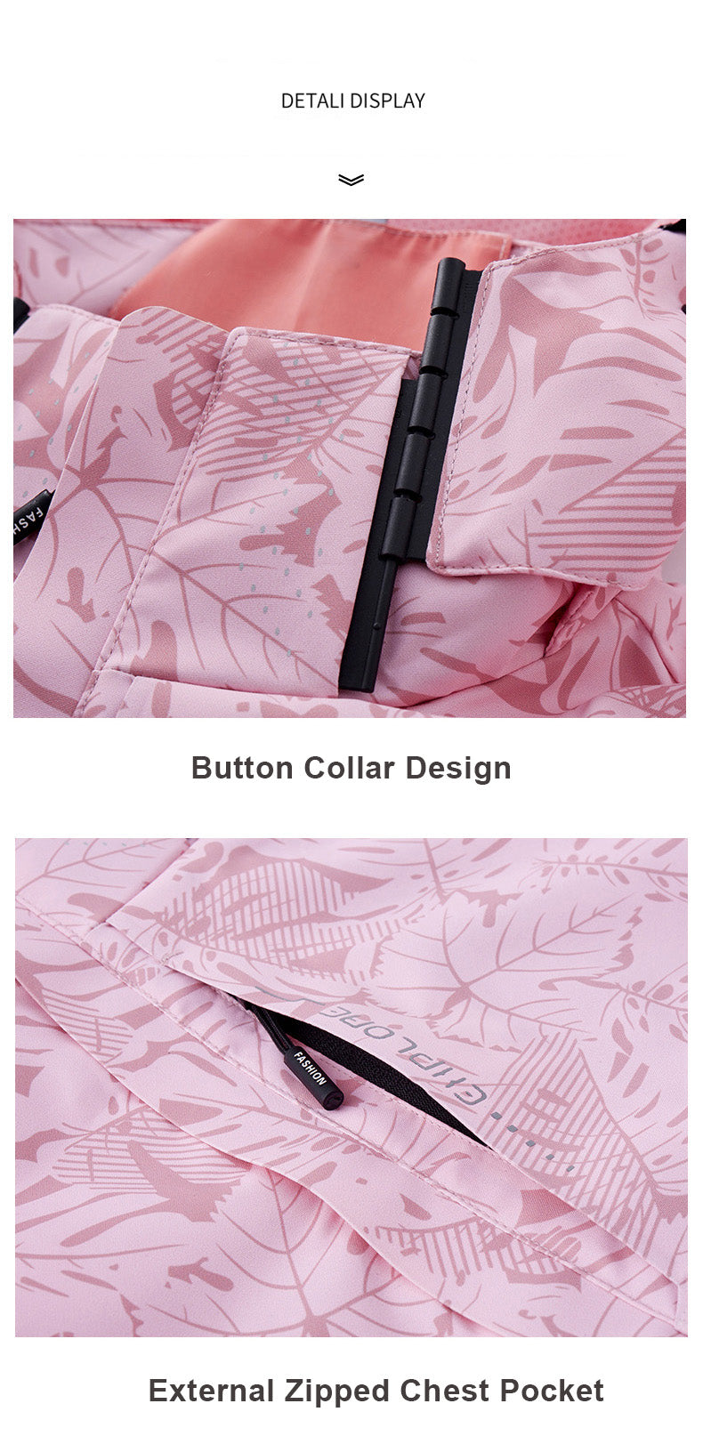 Women's Camouflage Outdoor Jacket: Windproof & Rainproof With Removable Hood - Perfect For Outdoor Adventures!