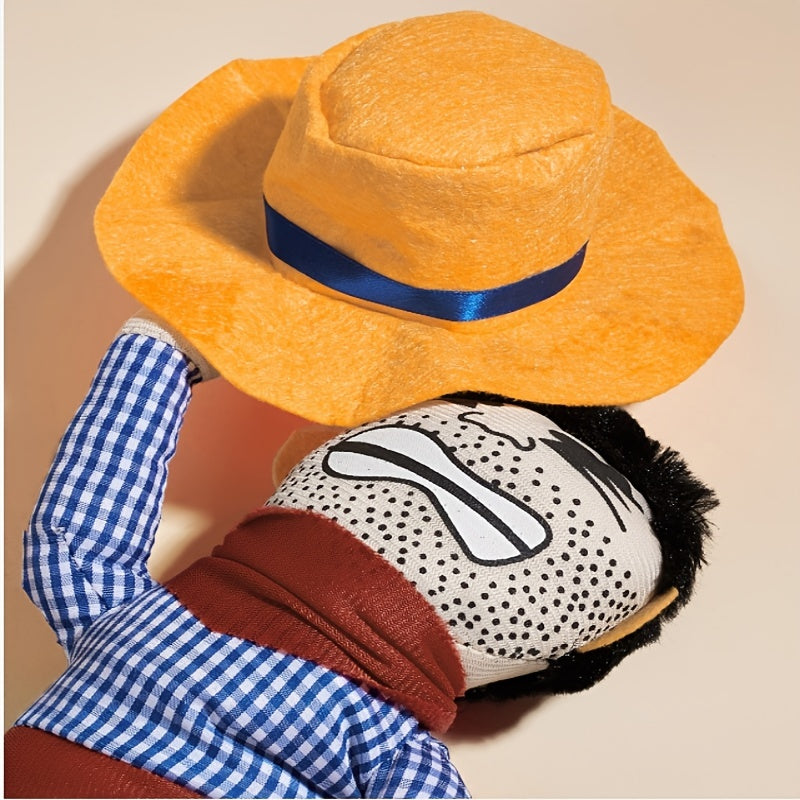 Funny Cowboy Rider Pet Costume for Small and Medium Dogs and Cats - Perfect for Halloween and Costume Parties