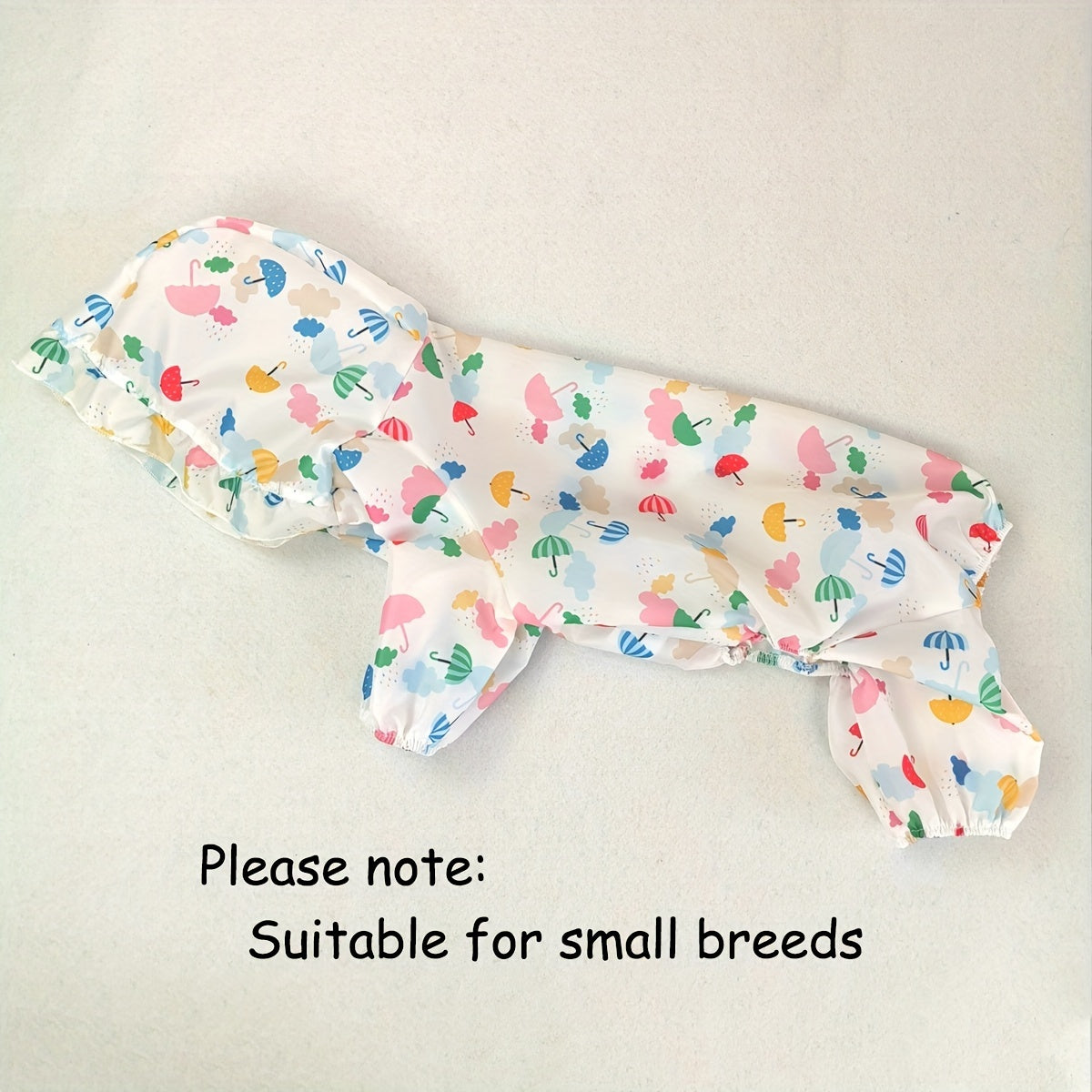 Waterproof Pet Raincoat For Small Dogs - Cute And Functional Outdoor Dog Apparel