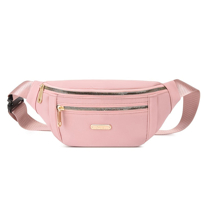 Waist Bags belt bag Women Oxford Leisure Color Hip Bum Bag Shoulder Crossbody Chest Bags Handbags All-match Messenger Belt Bag