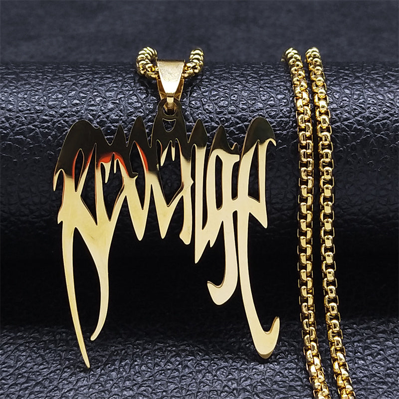 Punk Broken Stainless Steel Spiked Choker Necklace Women/Men Silvery Color Pendants Necklaces Jewelry N4507