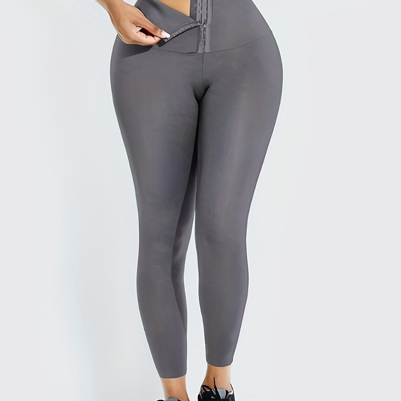 Women's Tummy Control Leggings - Quick Dry, Butt Lifting, Body Shaping Activewear Pants Wide Waistband