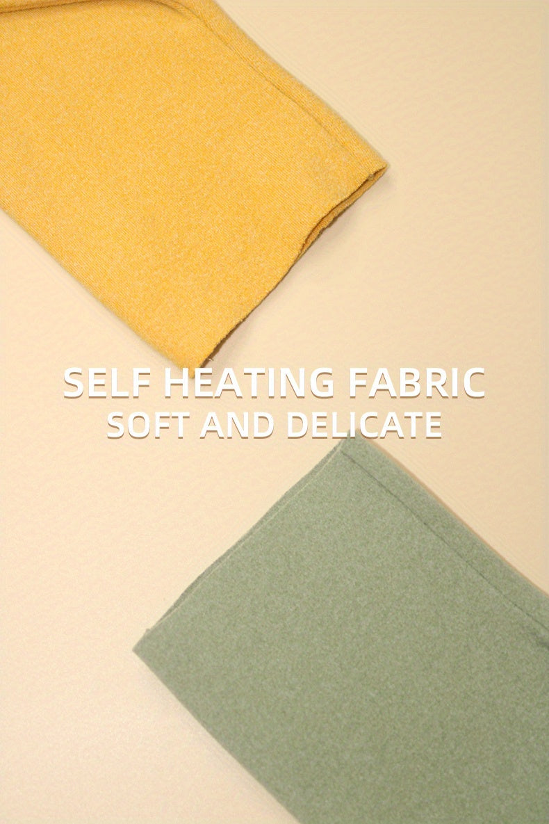 Fleece Coldproof Self-heating Gloves Solid Color Stretch Half Finger Touch Screen Gloves Winter Warm Women's Gloves