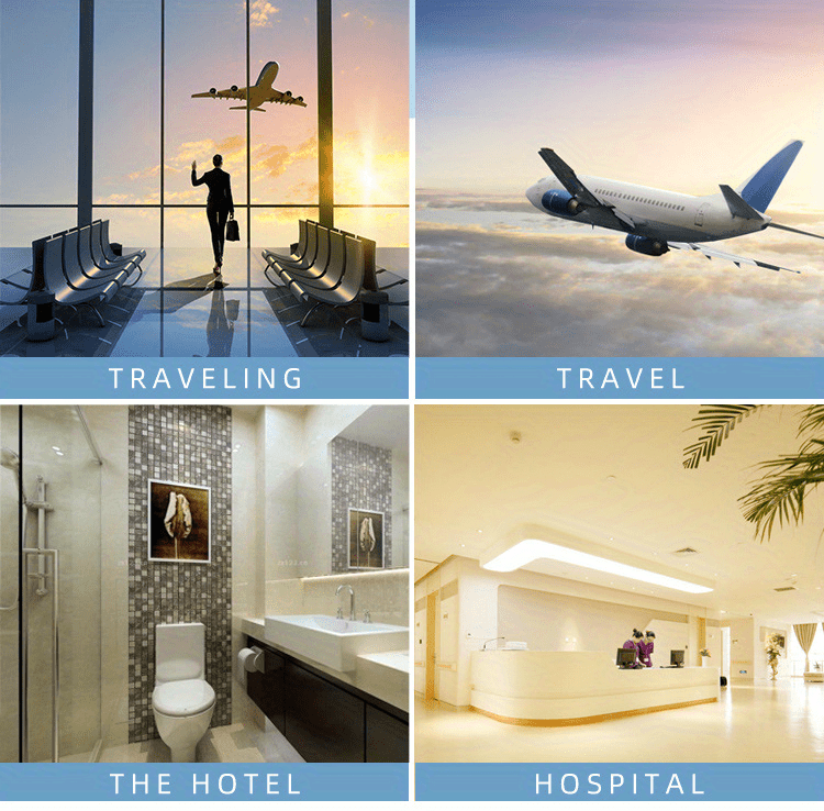 80Pcs/10Pcs Toilet Seat Covers Paper, Flushable Paper Toilet Seat Covers For Adults Potty Training, 100% Biodegradable, Travel Accessories For Public Restrooms, Airplane, Camping