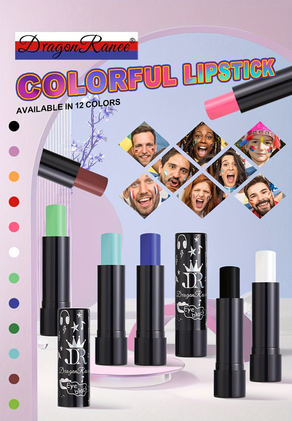 Velvet Matte Lipstick Collection - Long-Lasting, Smudge-Proof, Moisturizing Formula with Plant Squalane - Perfect for Mardi Gras, Valentine's Day Gifts, Women's Everyday Makeup Essentials