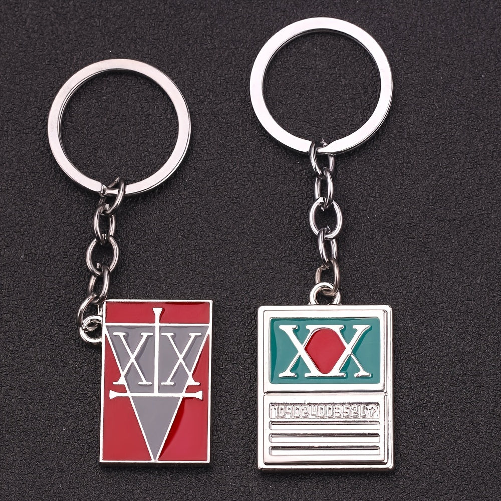 Funky Hunter Document Zinc Alloy Keychain Pendant, Ideal choice for Gifts