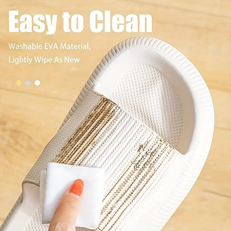 Thick-soled Women's SandalsThe New Couple Slippers Are Suitable For Indoor Home EVA Material