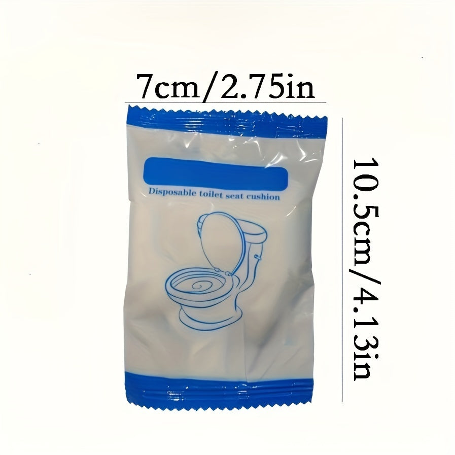10/20PCS Disposable Toilet Seat Cover, Portable Toilet Seat Cover For Business Travel, Essential Travel Accessories For Airplanes And Camping, Bathroom Accessories, Toiletries, Teen Gifts