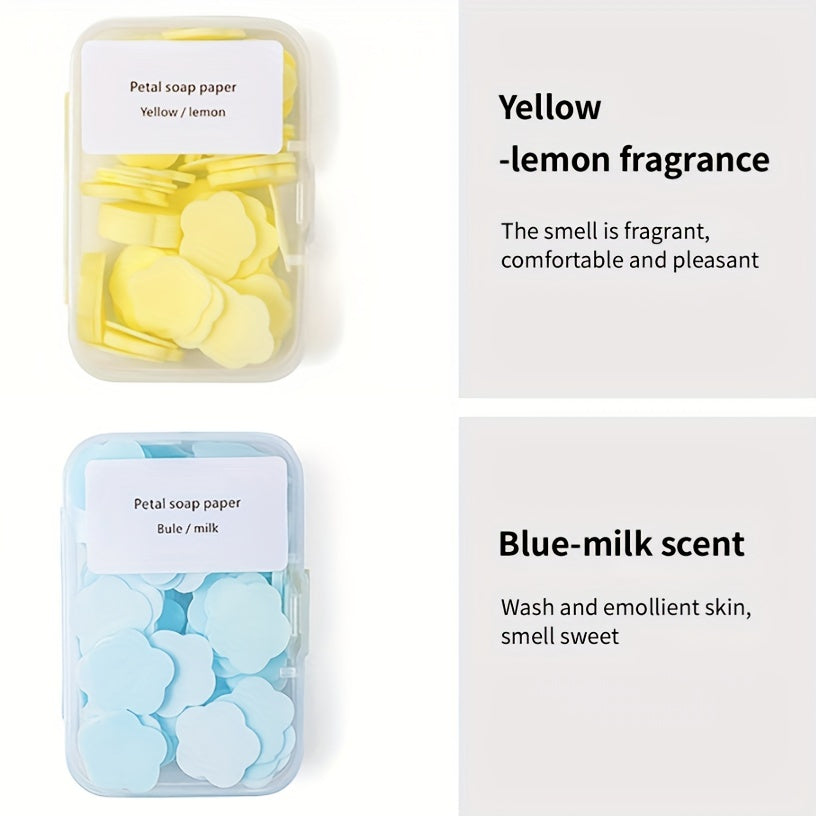 200pcs Portable Hand Washing Soap Sheets - Convenient and Hygienic Solution for Outdoor Activities and Travel