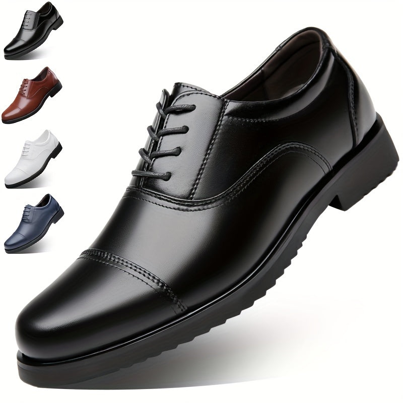 Men's Classic Oxford Shoes, Formal Dress Shoes For Wedding Business Party Banquet Office