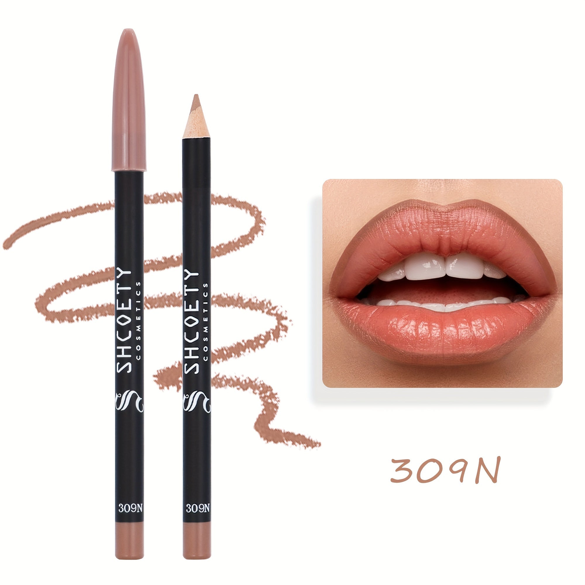 12-color Waterproof Matte Lip Liner, Long-lasting, Non-fading, Non-stick Cup, Not Easy To Take Off Makeup, Valentine's Day Gifts