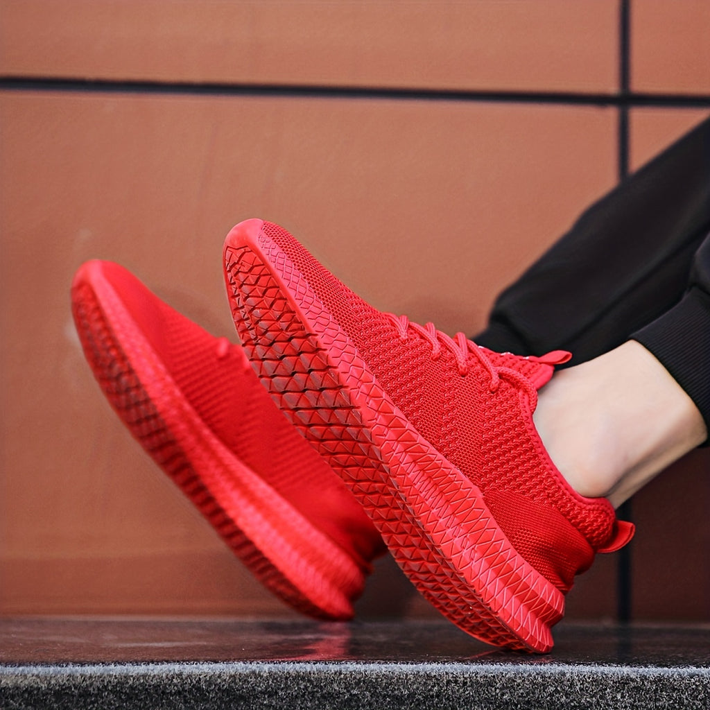Men'S Outdoor Knitted Running Shoes