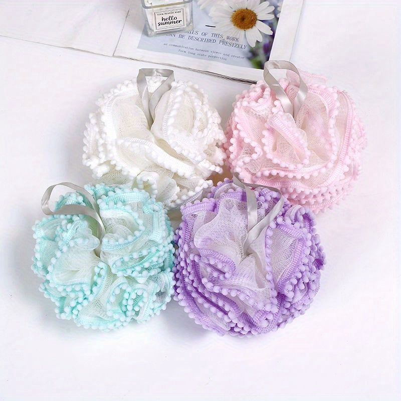 Bath Ball, Bath Flower, Bubble Bath Ball, Super Soft, Female, Large, Cute, Non-separable, High-grade, Dual-purpose Bath Products