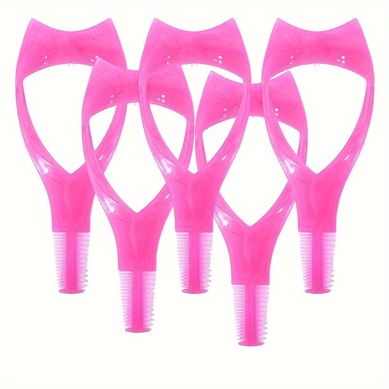 1/3/5 Pcs Eyelash Makeup Auxiliary Tool Upper Lower Eye Lash Mascara Guard Applicator Guide Helper With Eyelash Comb For Makeup