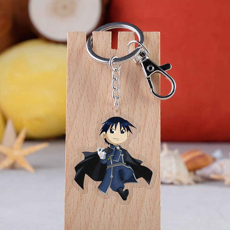 Double the Fun: Anime Figure Acrylic Keychains!