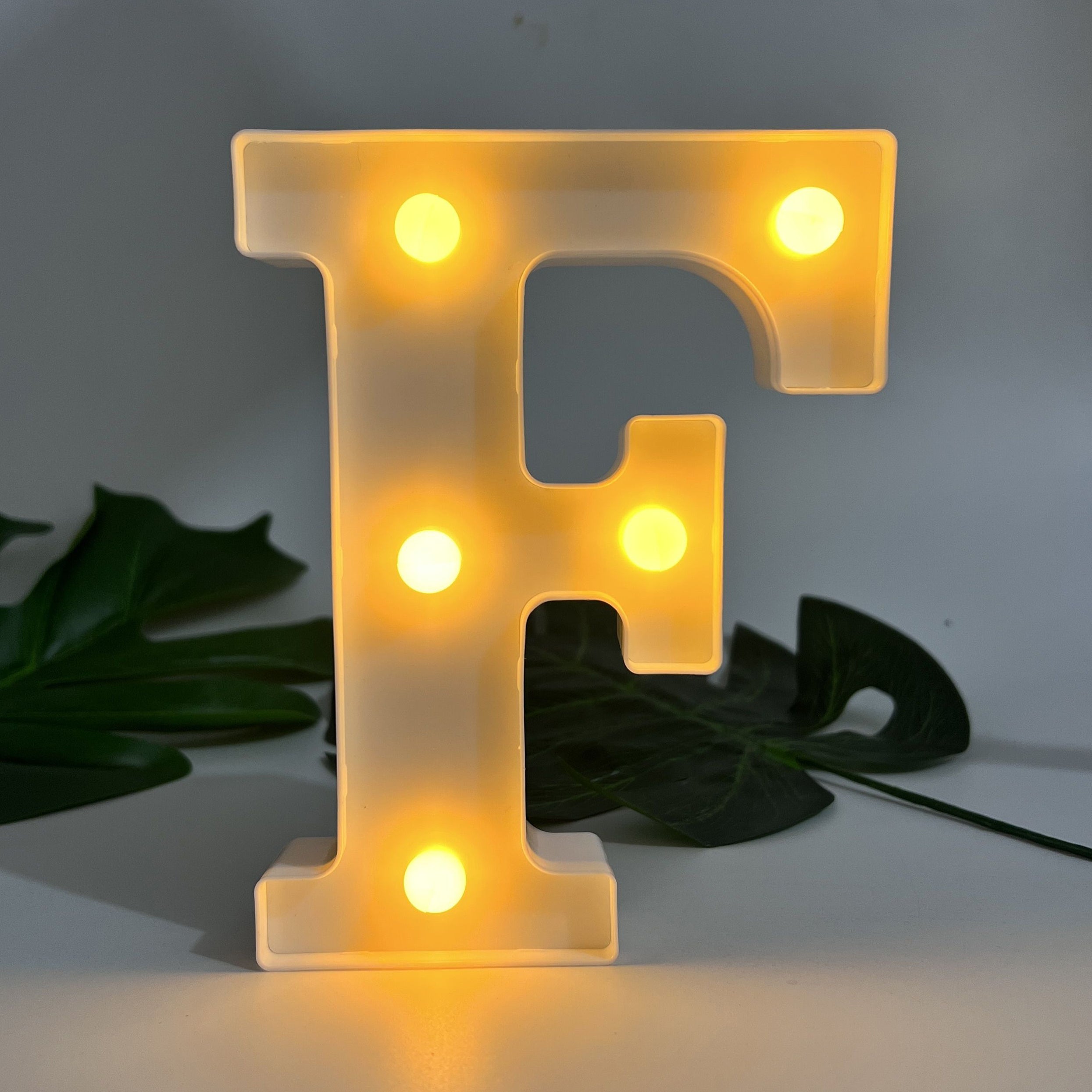1pc Alphabet Letter LED Lights Luminous Number Lamp Decor, Battery Night Ligh, t For Home Wedding Birthday Christmas Party Decoration Letters Numbers Light, Home Decor