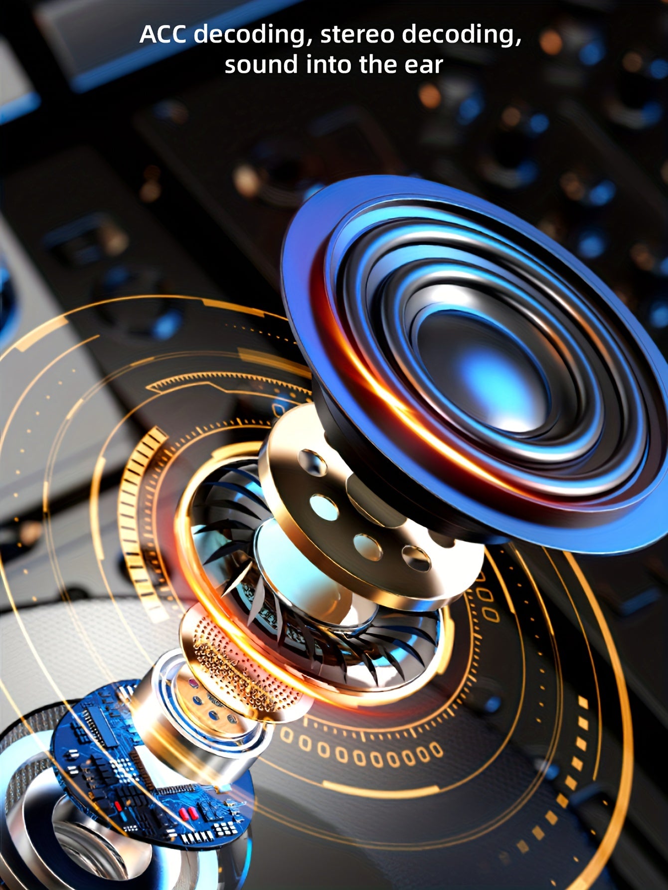 2024 New Style Wireless Earphones Headphones With LED Display Touch In-EarTWS Wireless Earbuds Sports Music Game Headset For IOS/Android