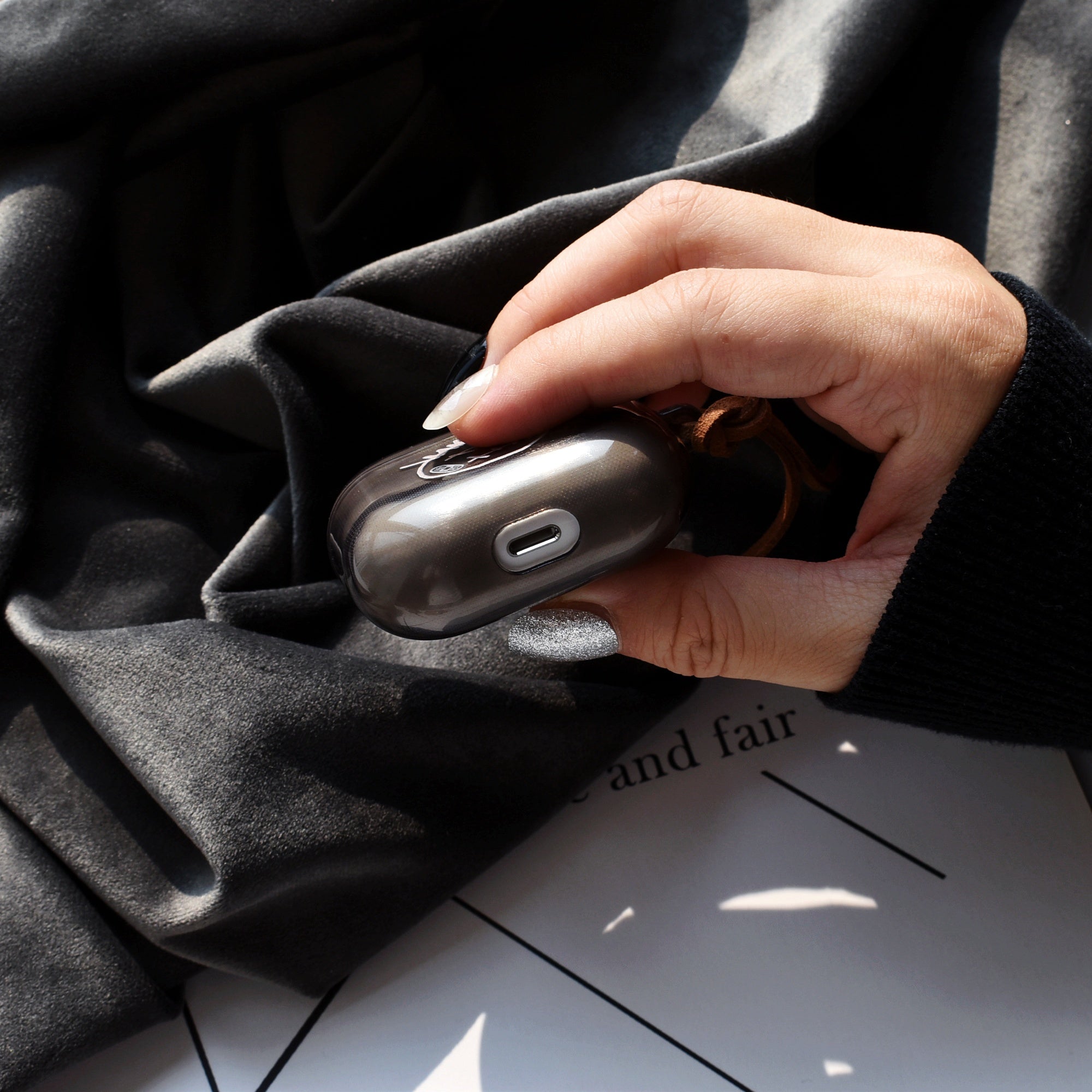 Graphic Pattern Earphone Case For AirPods1/2, AirPods3, AirPods Pro, AirPods Pro (2nd Generation), Christmas Halloween Decor/gift For Girlfriend, Boyfriend, Friend Or Yourself