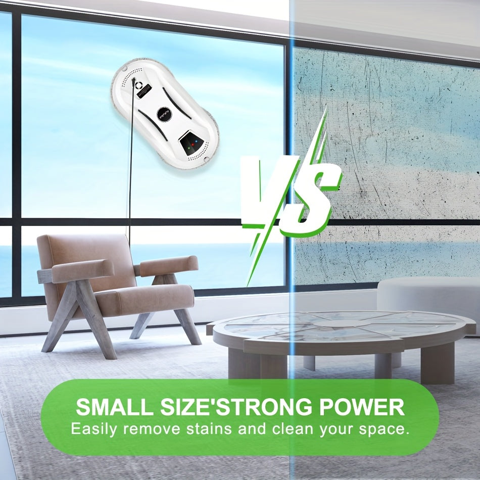 Local Warehouse Ultra-Thin Automatic Window Cleaning Robot PuRuiKai for Room Glass Cleaning