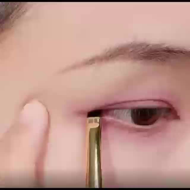 3Pcs Ultra-Thin Eyebrow Brush Set - Angled Precision Eyeliner Makeup Brushes, Synthetic Bristles Slanted Eye Brow Tinting Kit