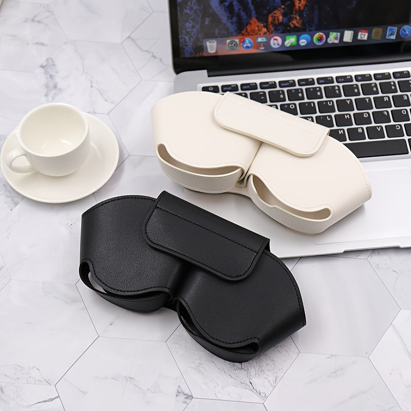 Faux Leather Storage Bag for Headphones, Suitable for Airpods Max Headphones, Faux Leather Headphone Storage Bag, Scratch and Drop Protection Headphone Storage Bag