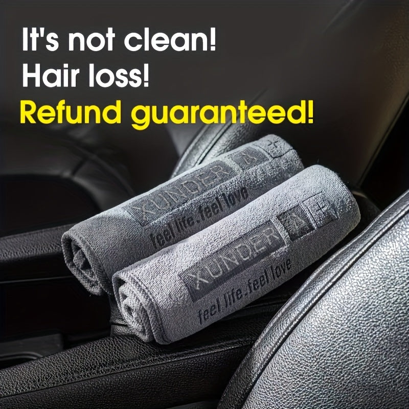 Professional-Grade Car Wash Towel Microfiber Double-Sided Car Wash With Towel Towel Car Cloth Absorbing Water Without Hair Loss Thickened Towel