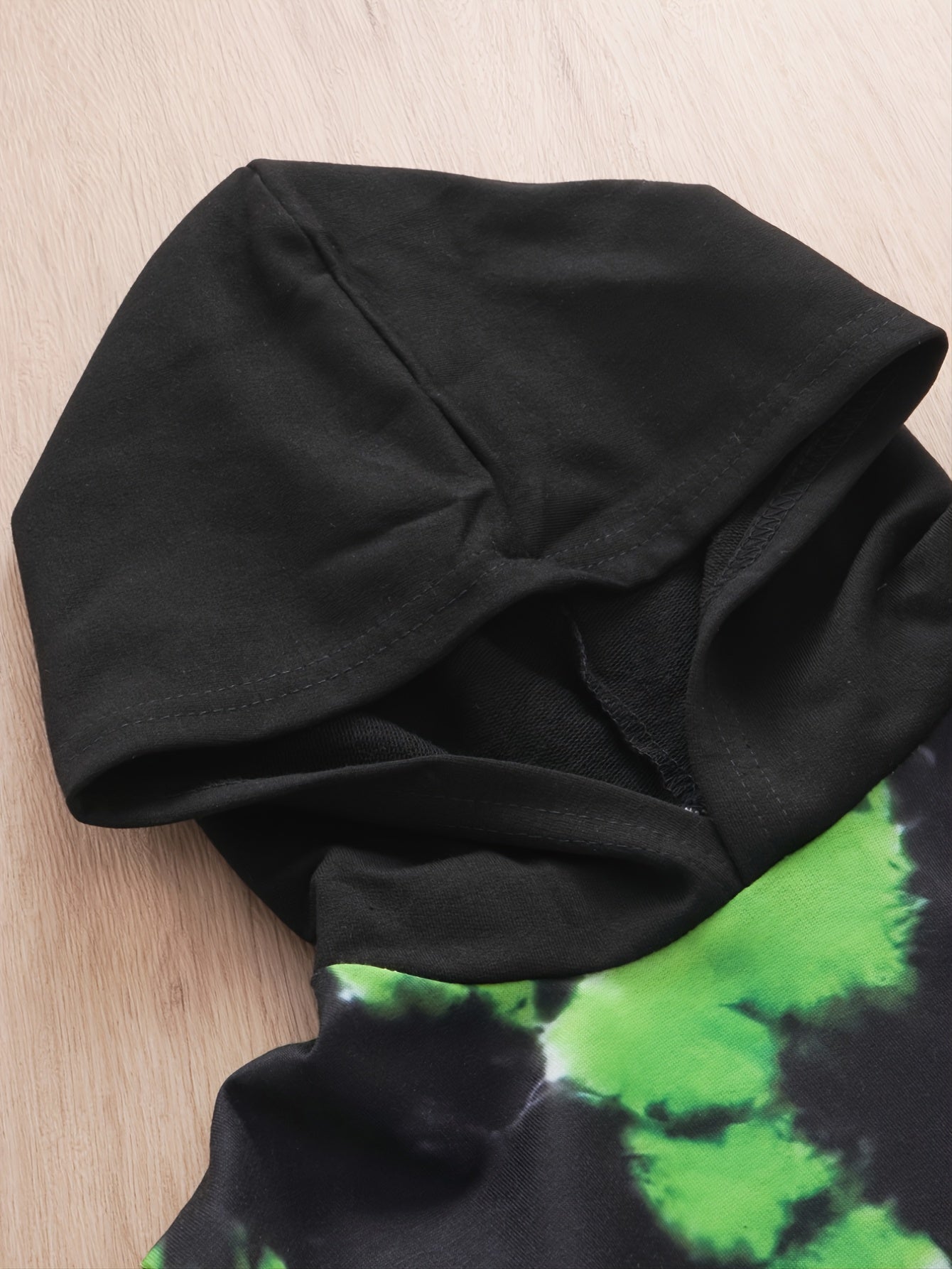 Toddler Baby Boys Tie Dye Printed Long Sleeve Sweatshirt Hoodie Tops And Pants