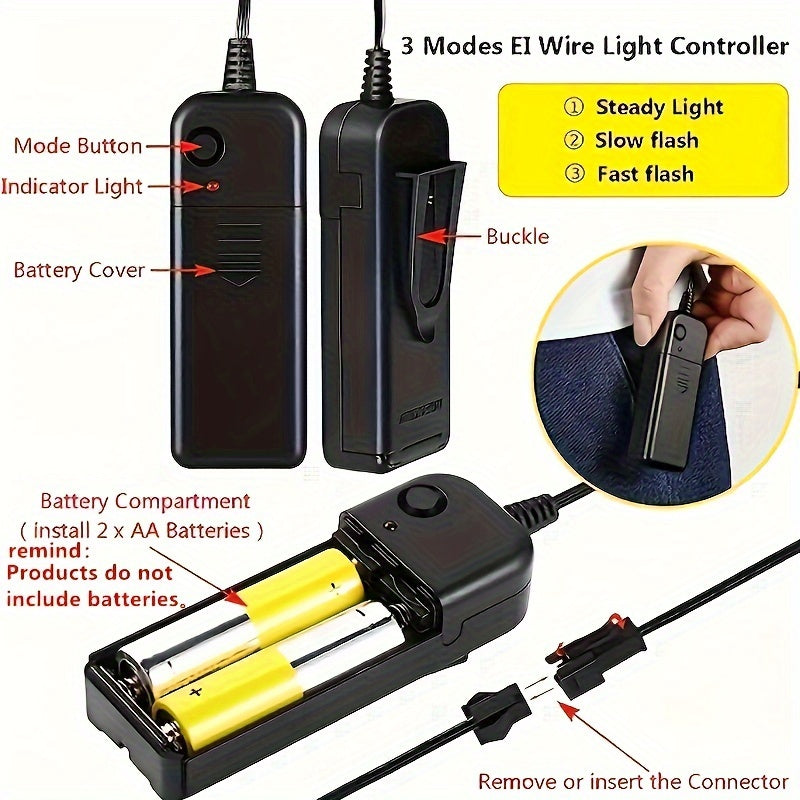 Halloween Light Mask LED Full Face Mask, Clown Glow Mask For Adult, For Christmas, Halloween, Thanksgiving