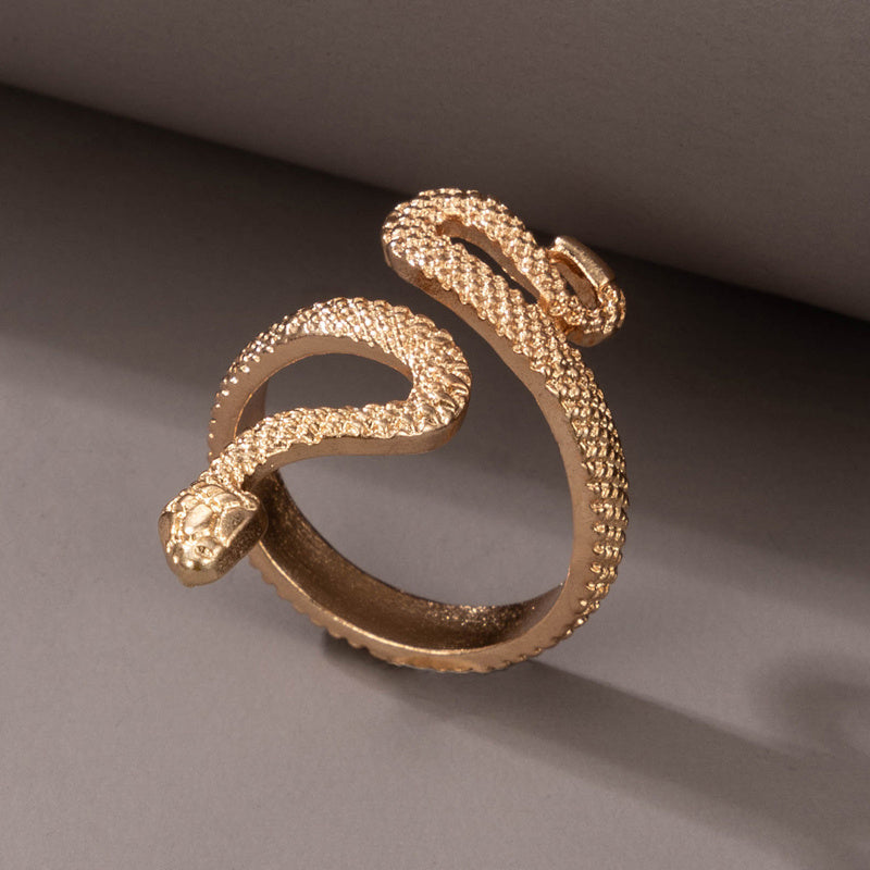 Snake Ring Punk Style Animal Design Hand Jewelry For Men Women Unisex Jewelry