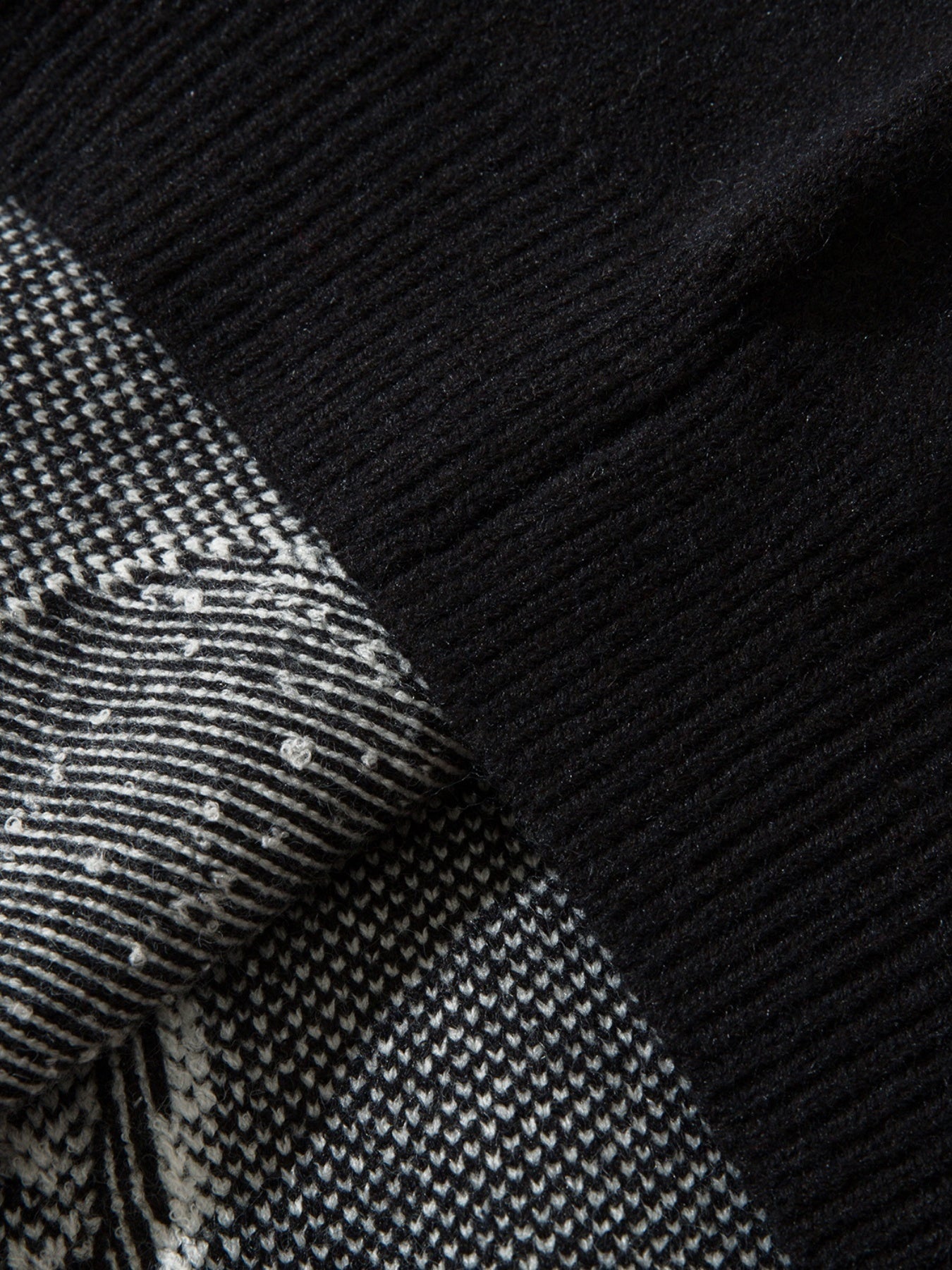 YWFG Cute Knitted Cute Rabbit & Wealth Chenille Embroidery Sweater, Men's Casual Warm Crew Neck Pullover Sweater For Men Fall Winter