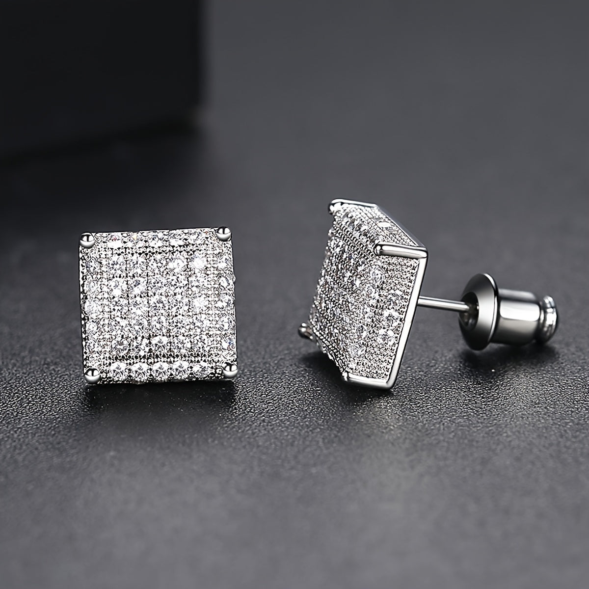 Hip Hop Stud Earrings For Men
