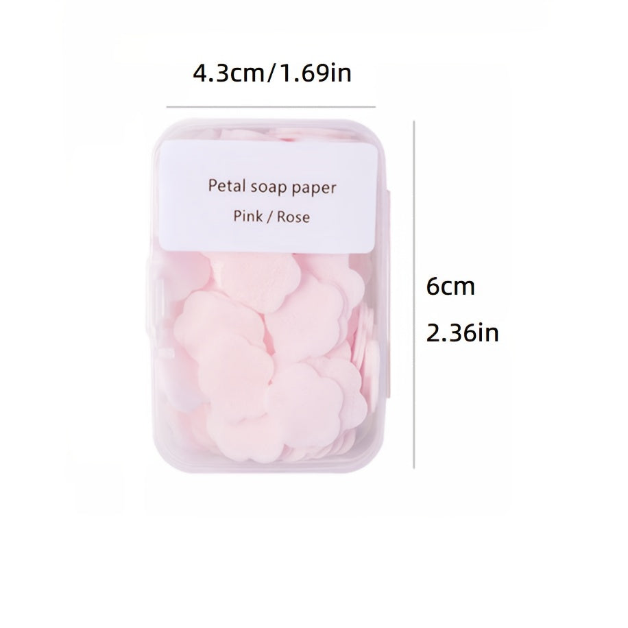 200pcs Portable Hand Washing Soap Sheets - Convenient and Hygienic Solution for Outdoor Activities and Travel